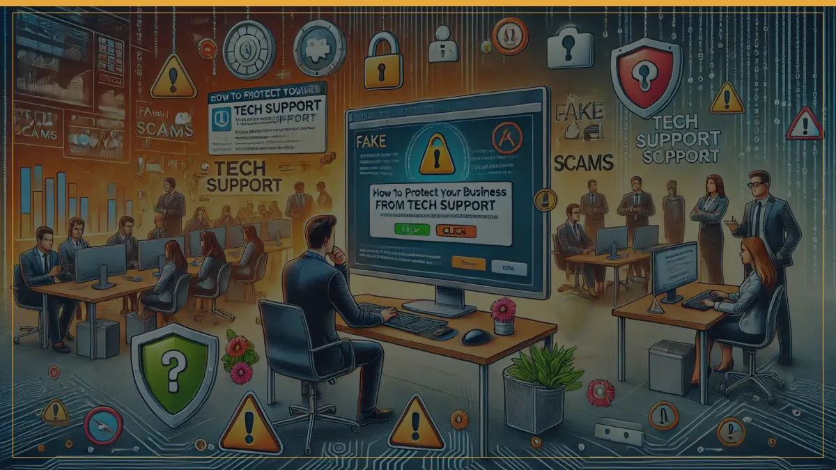 Cybersecurity - tech support scam