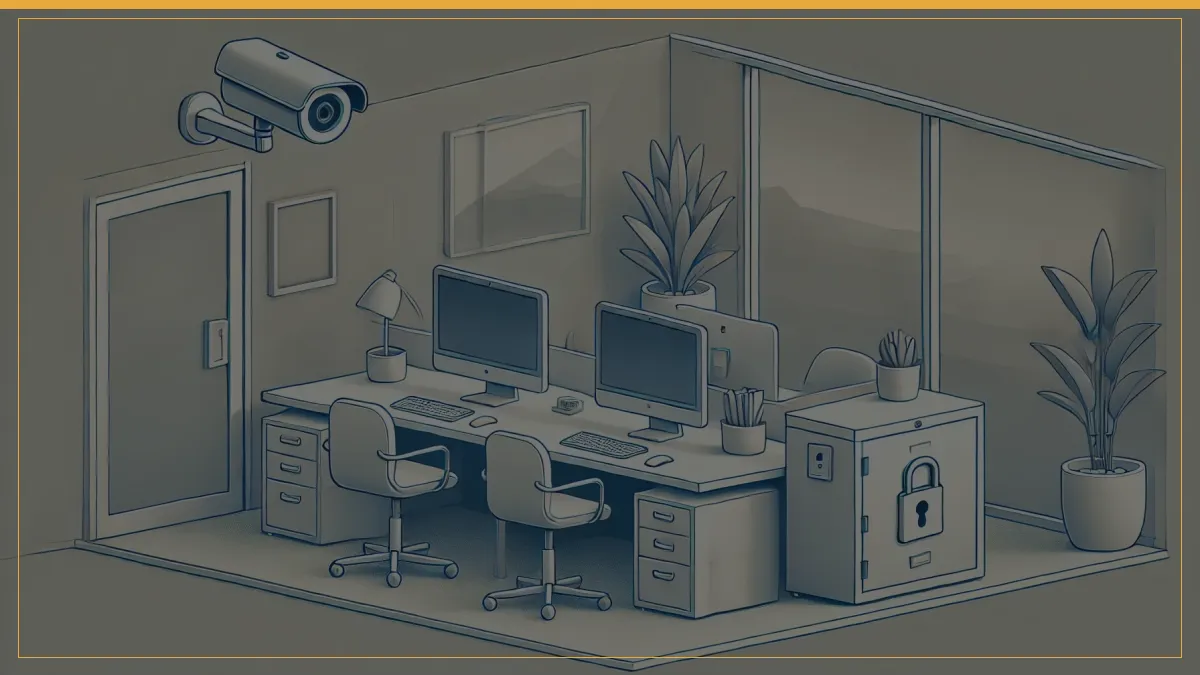 Cybersecurity - physical security of the office